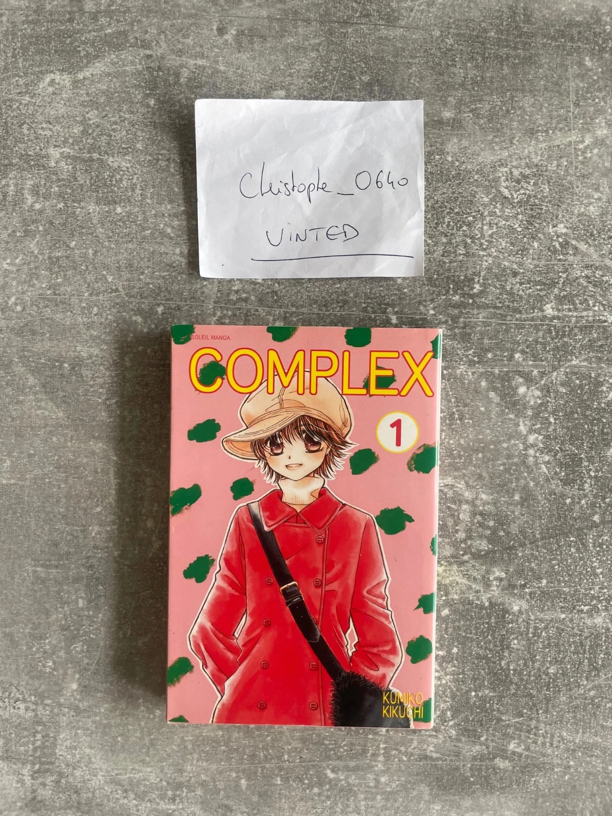 Manga Complex tome 1 en version française.